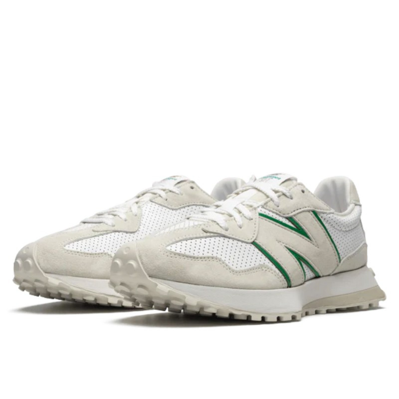 New Balance New Balance 327 Casablanca Green Logo Wit