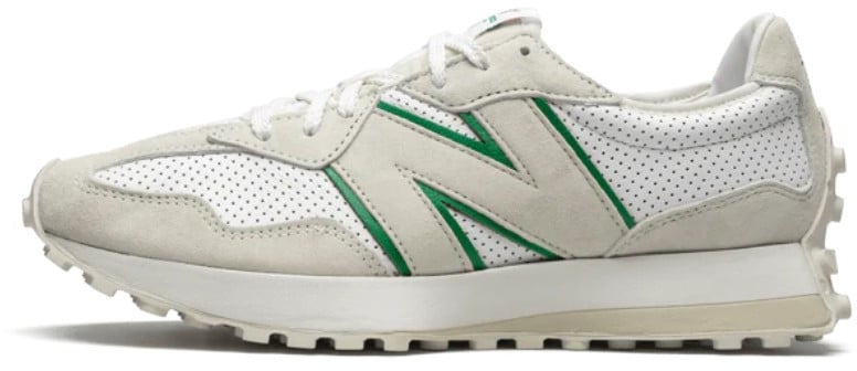 New Balance New Balance 327 Casablanca Green Logo Wit