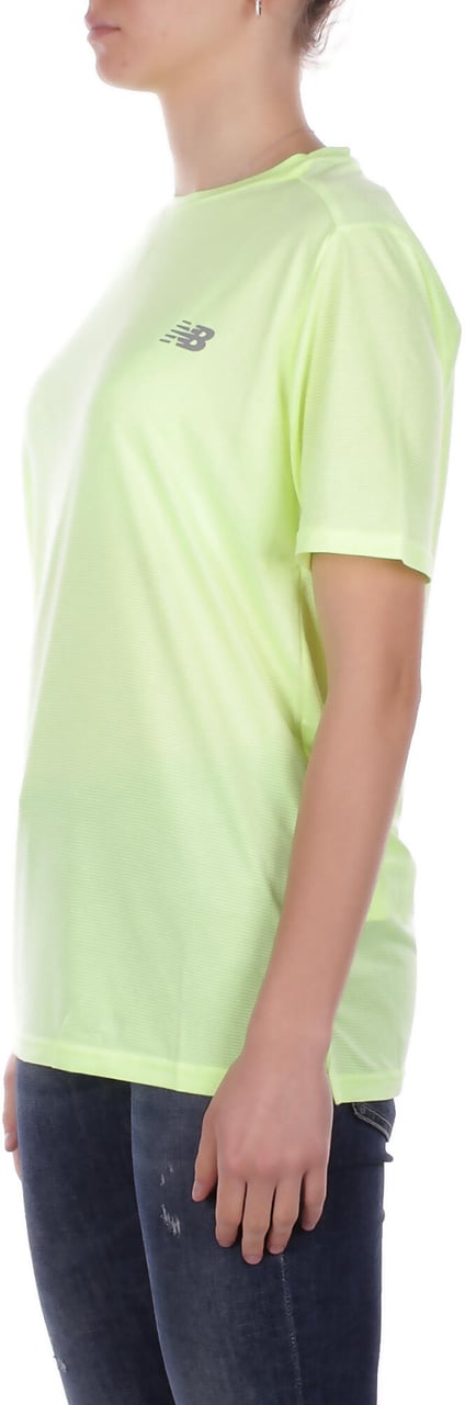 New Balance T-Shirts And Polos Lime Lime