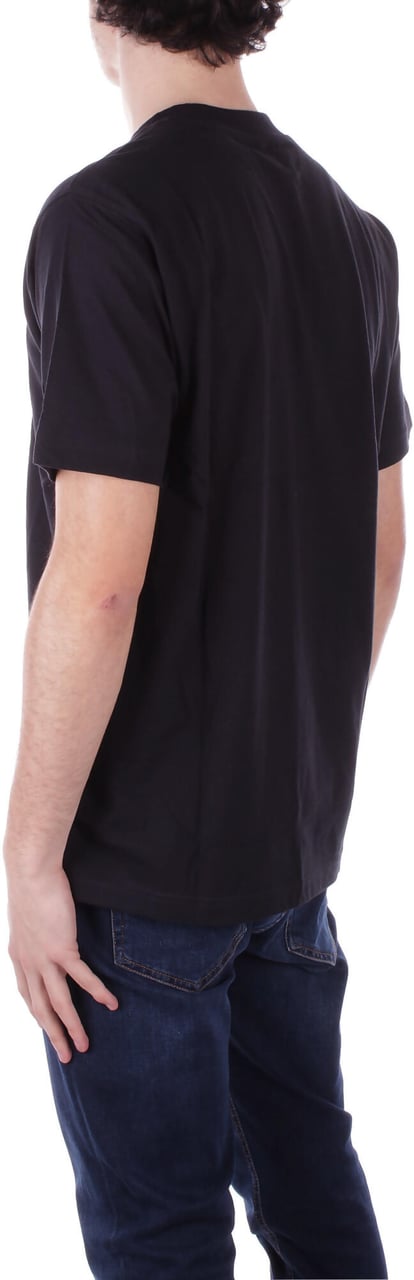 New Balance T-Shirts And Polos Black Zwart