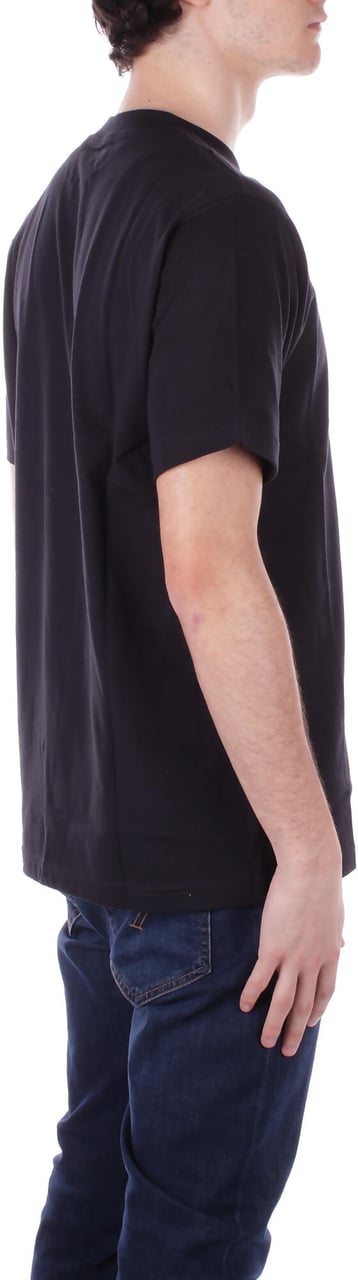 New Balance T-Shirts And Polos Black Zwart