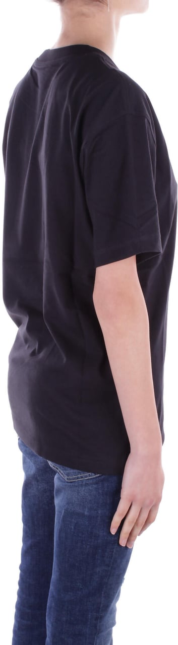 New Balance T-Shirts And Polos Black Zwart