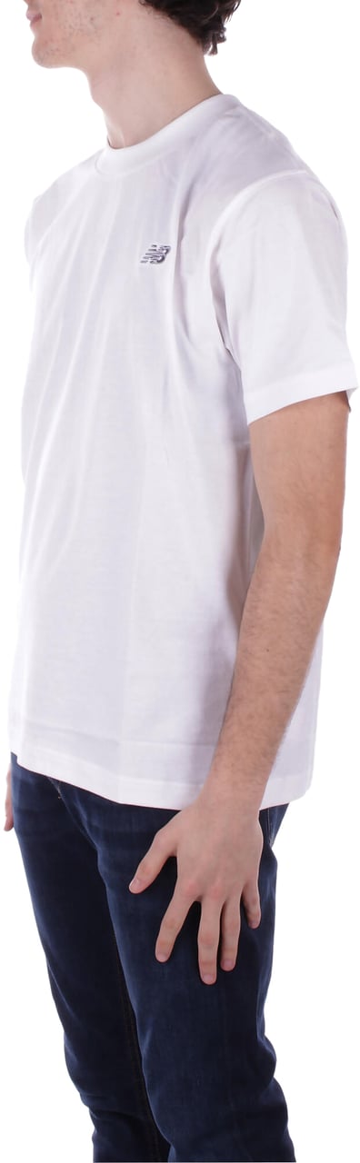 New Balance T-Shirts And Polos White Wit