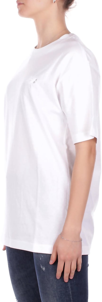 New Balance T-Shirts And Polos White Wit