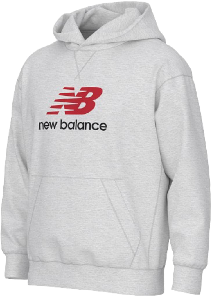 New Balance Sweaters Ash Heather Lichtgrijs