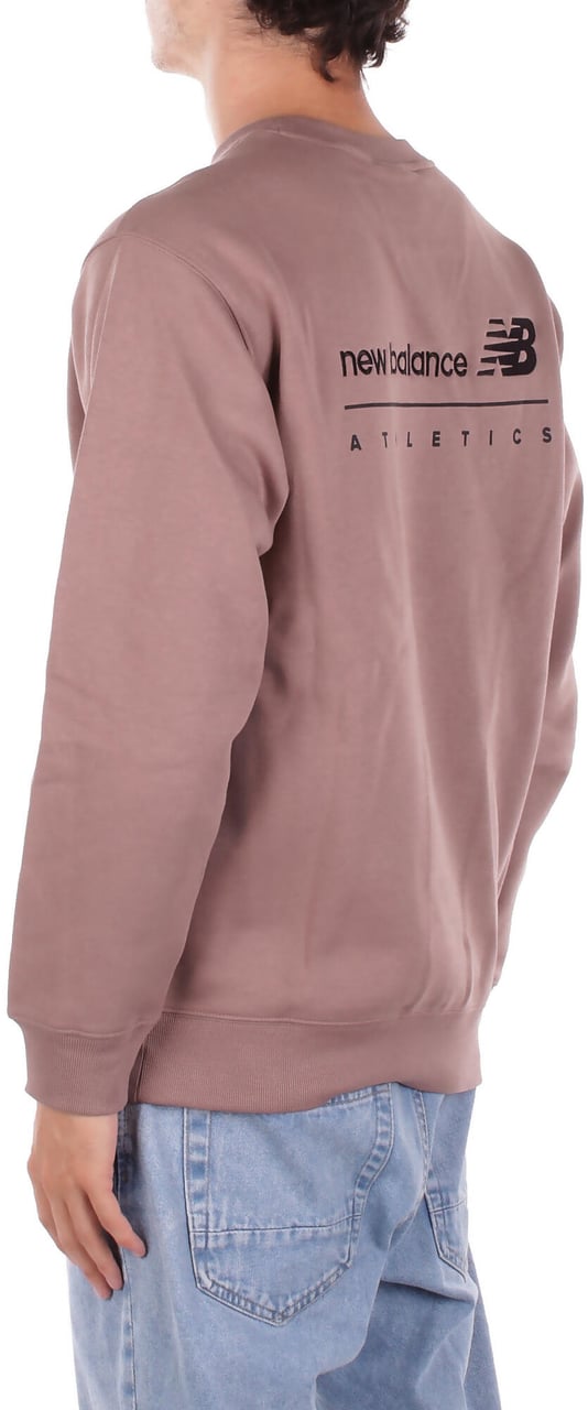 New Balance Sweaters Cioccolato Bruin