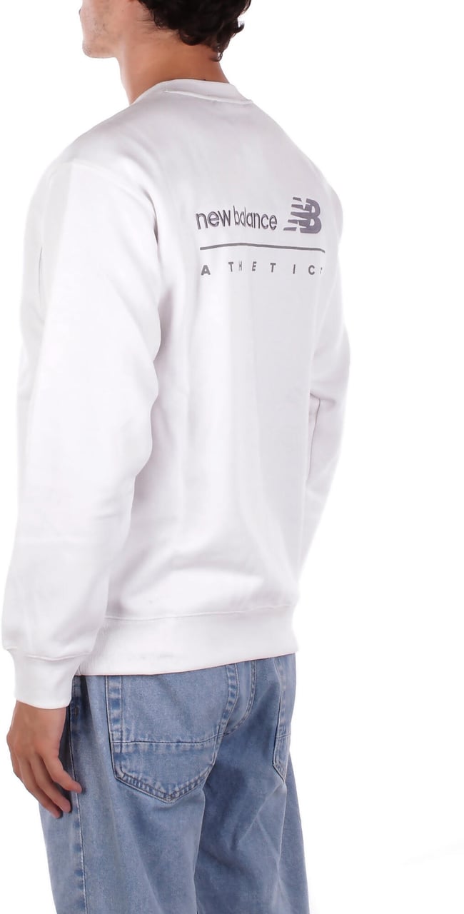New Balance Sweaters Grey Grijs