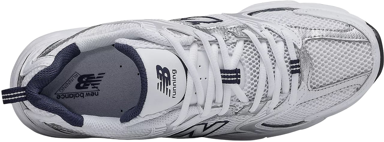 New Balance Sneakers White/Blue Wit