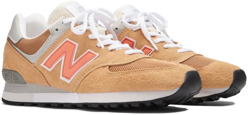 New Balance 576 Made In Uk Latte Sneakers Bruin