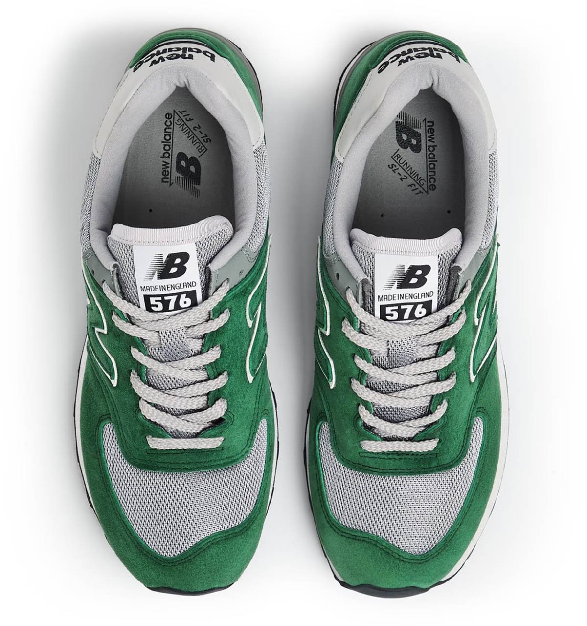 New Balance 576 Made In Uk Eden Sneakers Groen