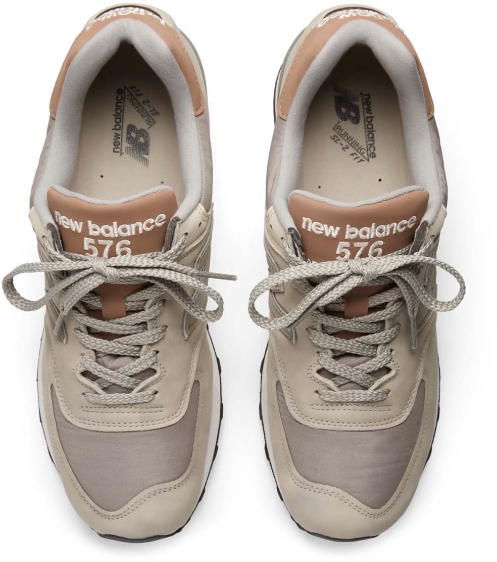 New Balance 576 Made In Uk Nostalgic Sepia Sneakers Grijs