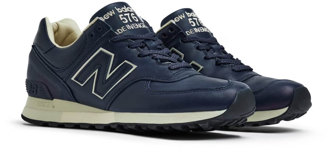 New Balance 576 Made In Uk 35th Anniversary Sneakers Blauw