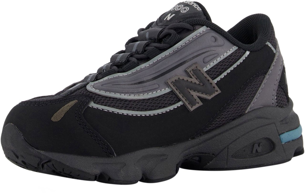 New Balance New Balance P1000 Unisex Sneakers in Zwart Zwart