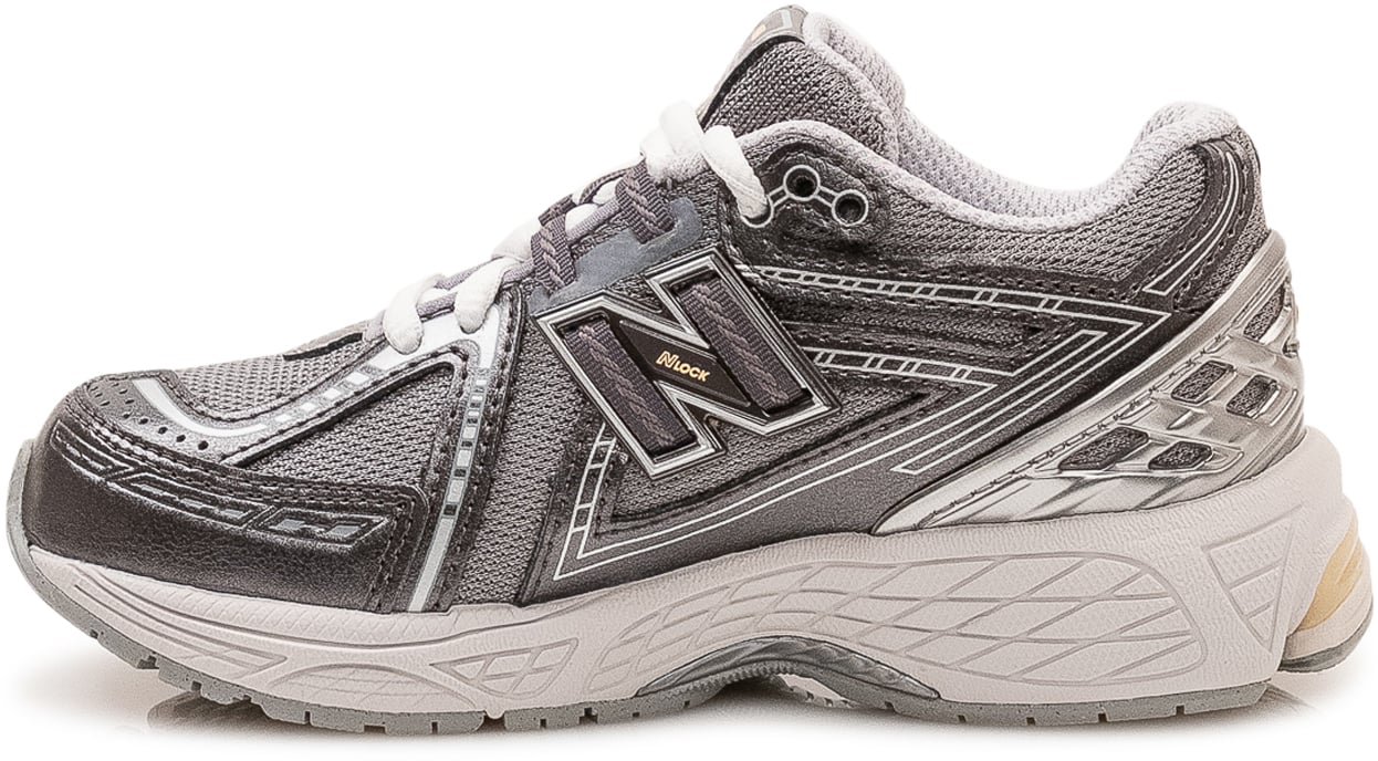 New Balance Sneakers 1906R con Inserti Tecnici e Lacci Grijs