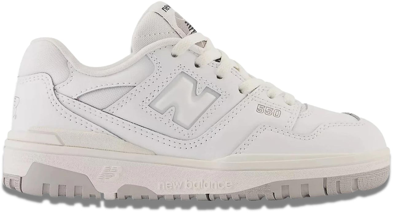 New Balance New Balance 550 White Grey Enfant Wit