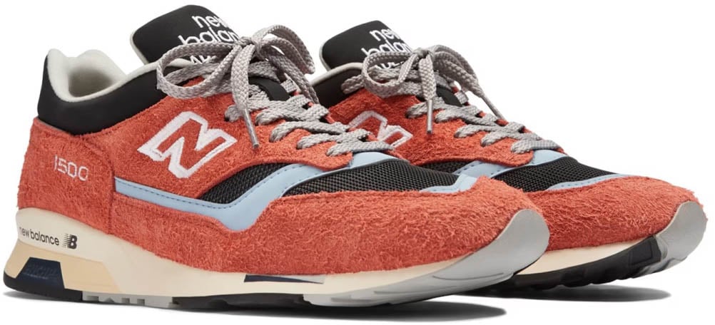 New Balance 1500 Made In Uk Orange Blood Sneakers Divers