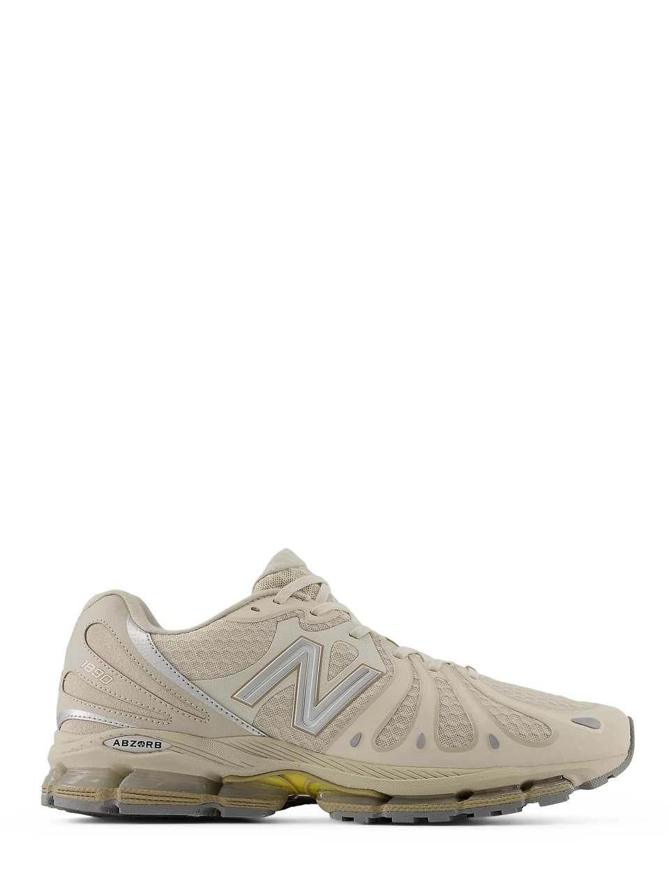 New Balance Streamlined Sneakers with Breathable Mesh Upper Neutraal