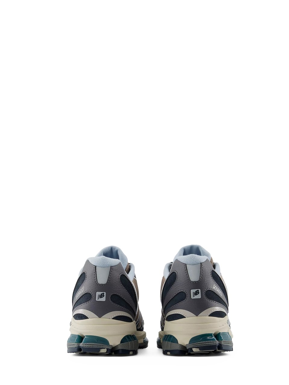 New Balance Sporty Sneakers with Breathable Mesh Upper Grijs