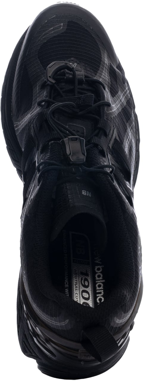 New Balance Sneakers Blacksilverlime Zwart