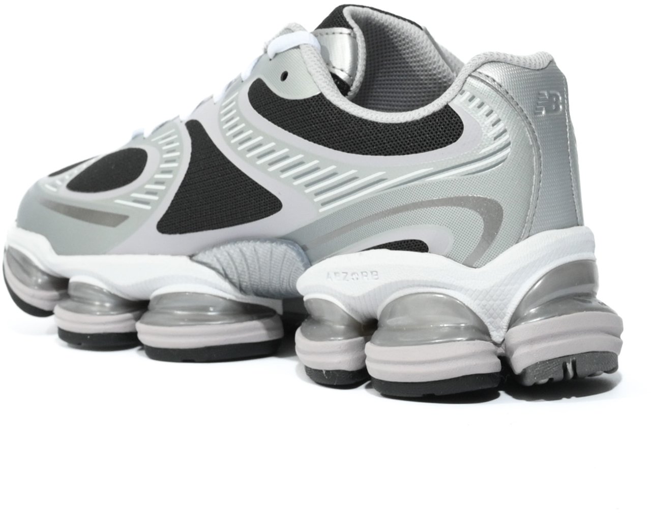 New Balance Sneakers Silver Metallic/Faded Black Zilver