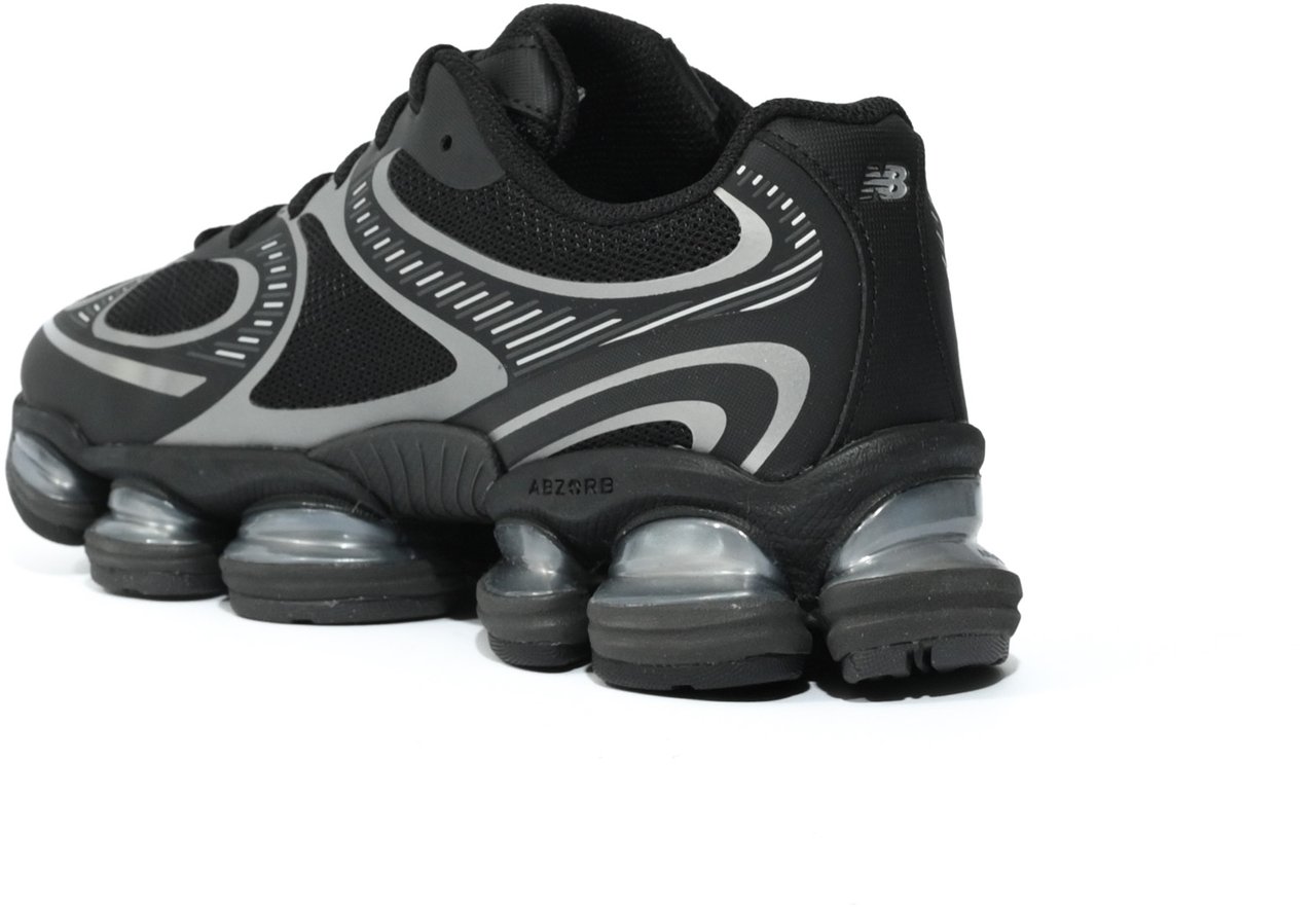 New Balance Sneakers Black/Silver Metallic Zwart