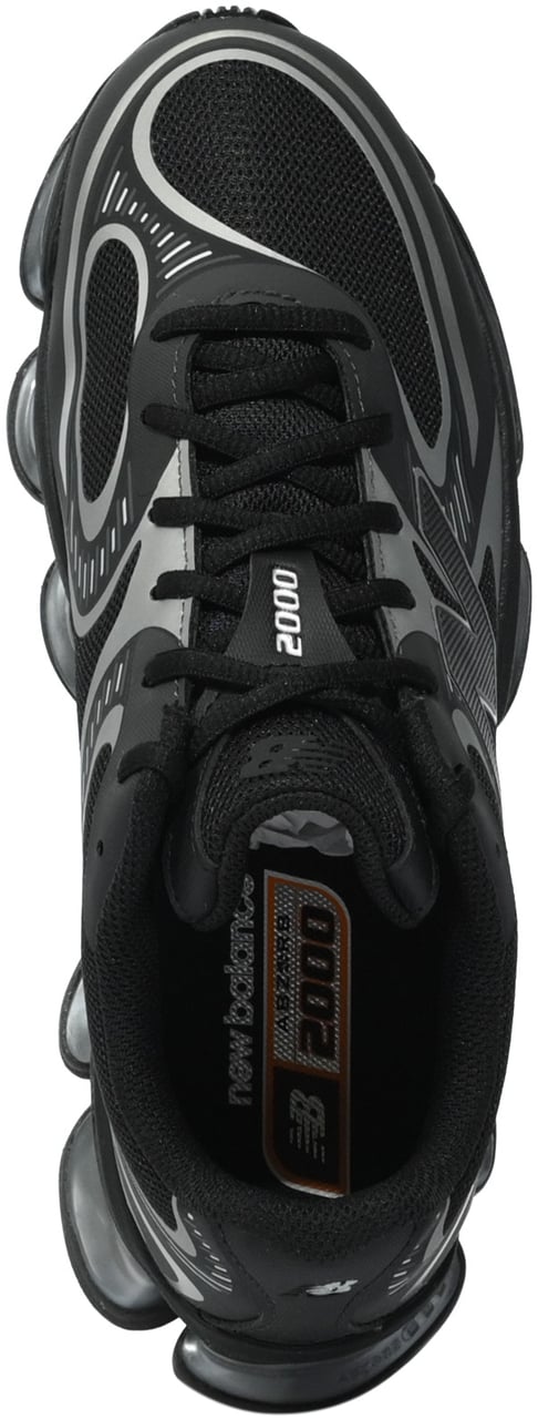 New Balance Sneakers Black/Silver Metallic Zwart