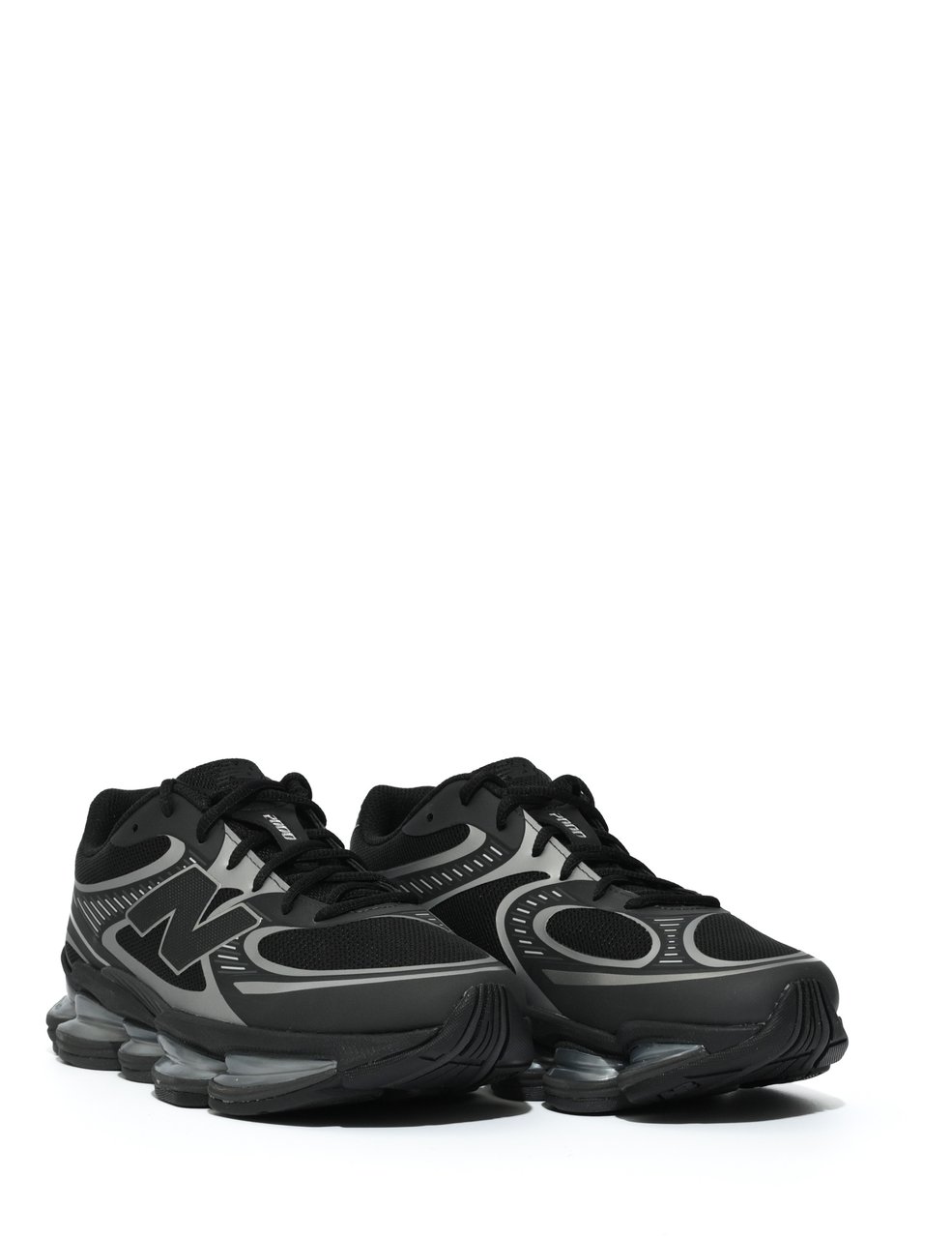 New Balance Sneakers Black/Silver Metallic Zwart