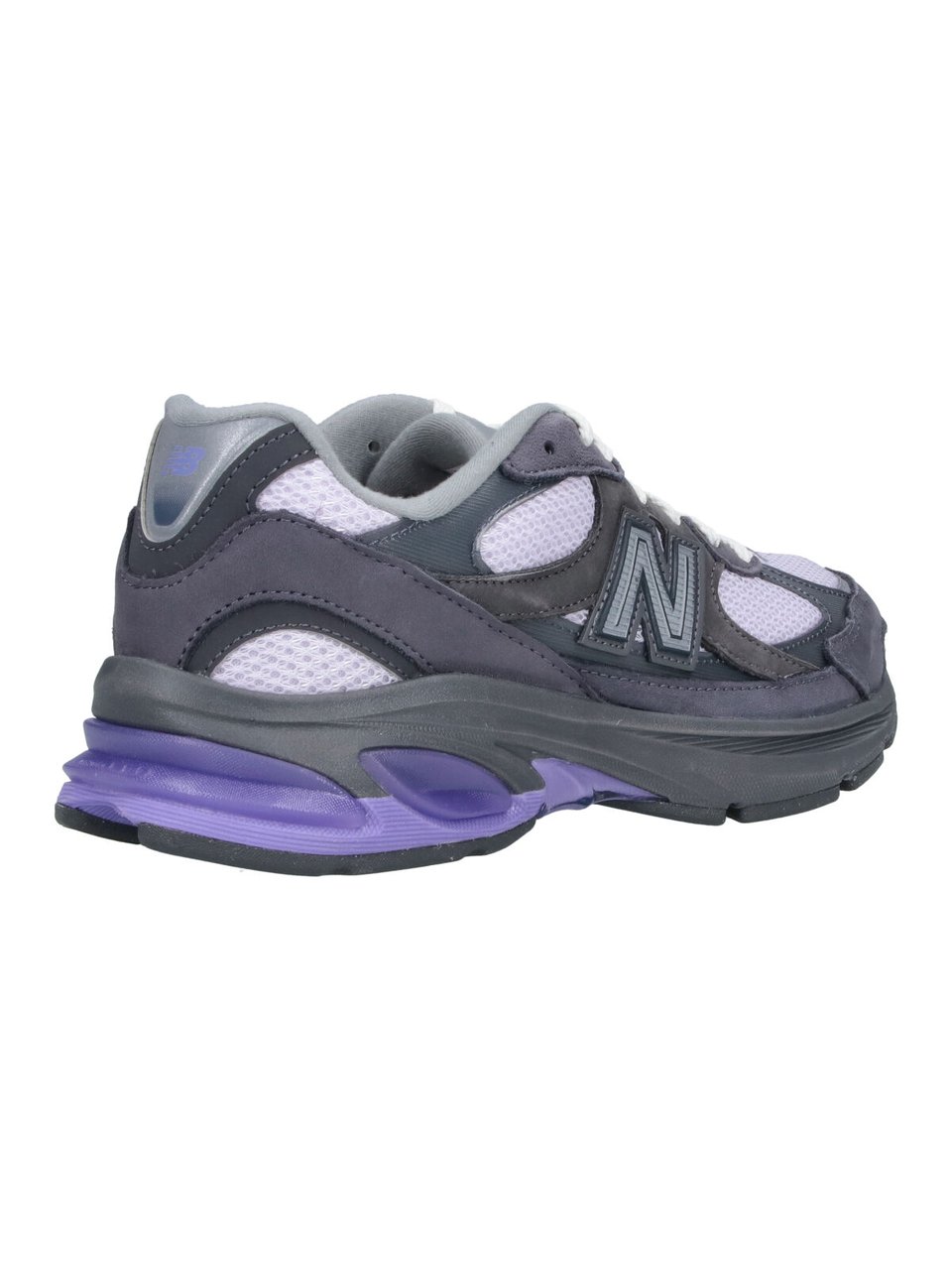 New Balance Grey 2010 Suede Contrast Detail Sneakers Grijs