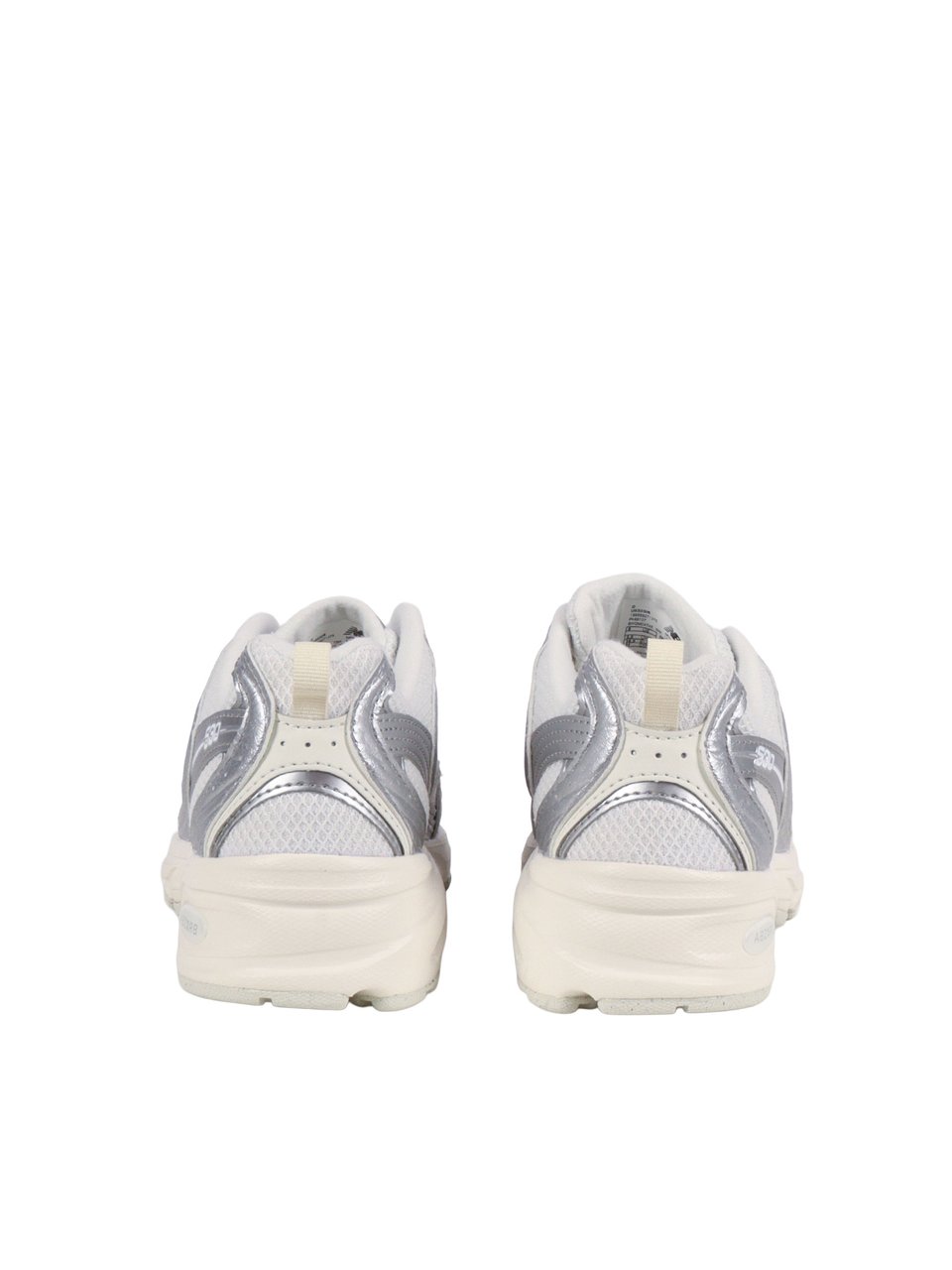 New Balance Silver Metallic Reflection 530 Sneakers Zilver