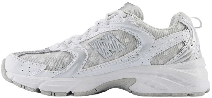 New Balance 530 Silver Metallic Polka Dots Divers