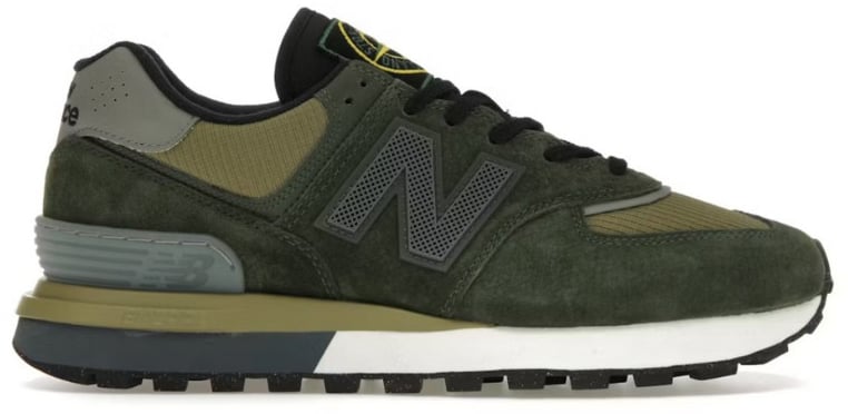 New Balance New Balance 574 Legacy Stone Island Dark Green Groen