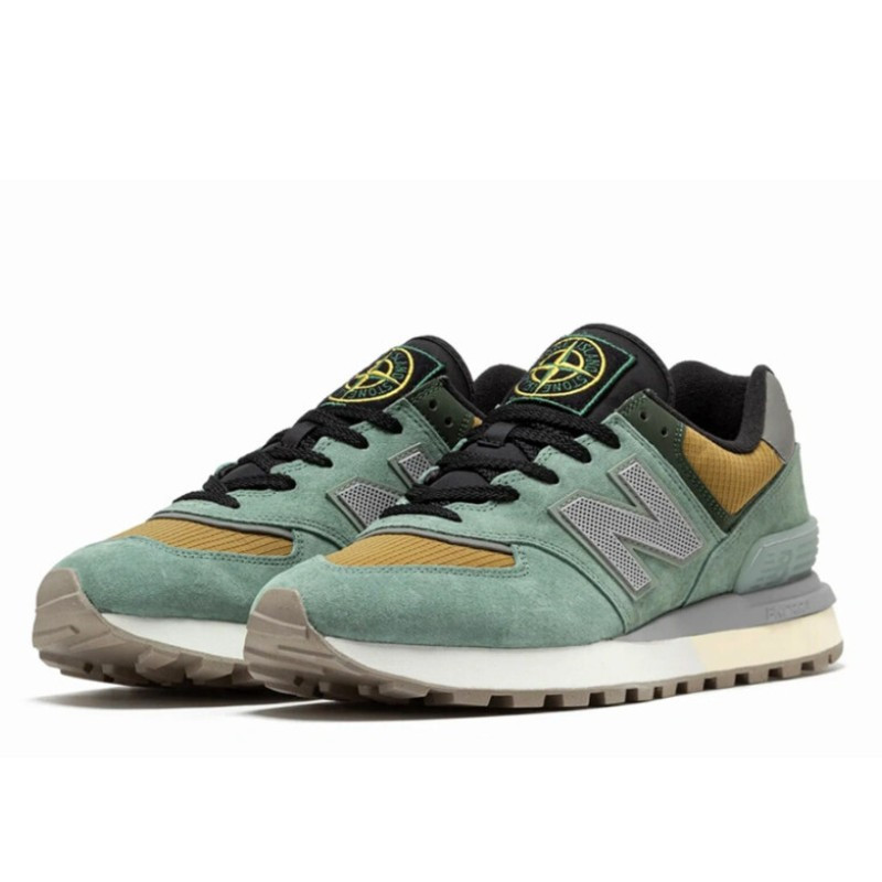 New Balance New Balance 574 Legacy Stone Island Light Green Lime