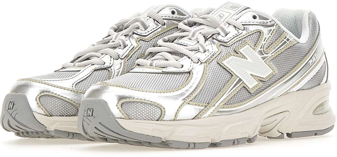 New Balance Sneakers Silver Zilver