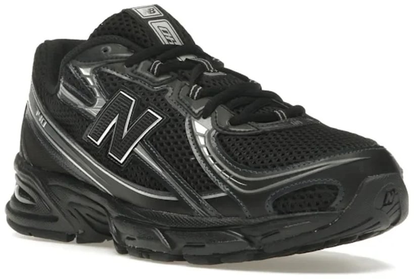 New Balance New Balance 740v2 Black Grey Silver Zwart