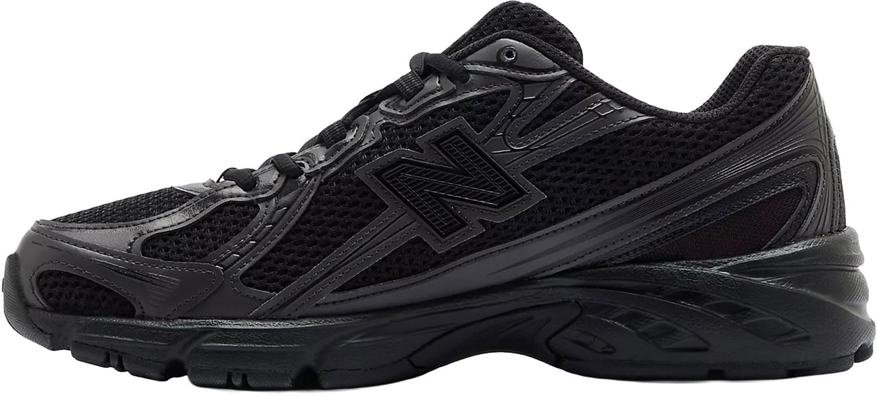 New Balance Sneakers Black Cement Zwart