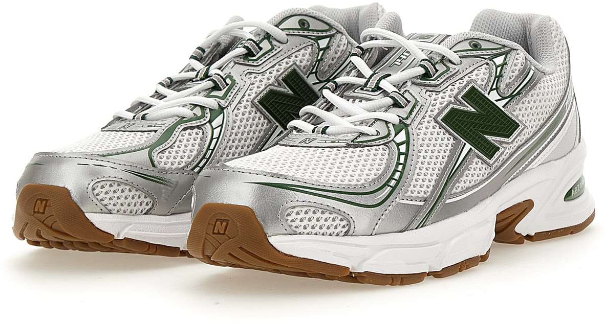 New Balance Sneakers Green Wit