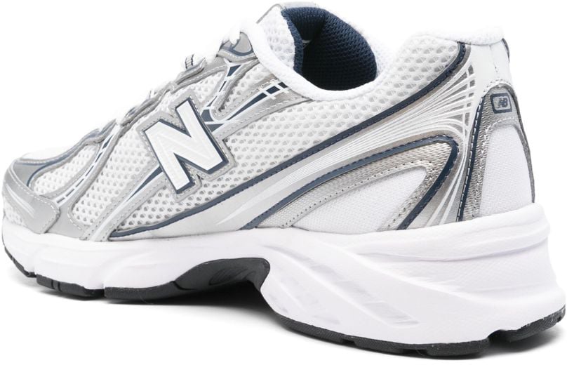 New Balance Sneakers Bianco Zilver
