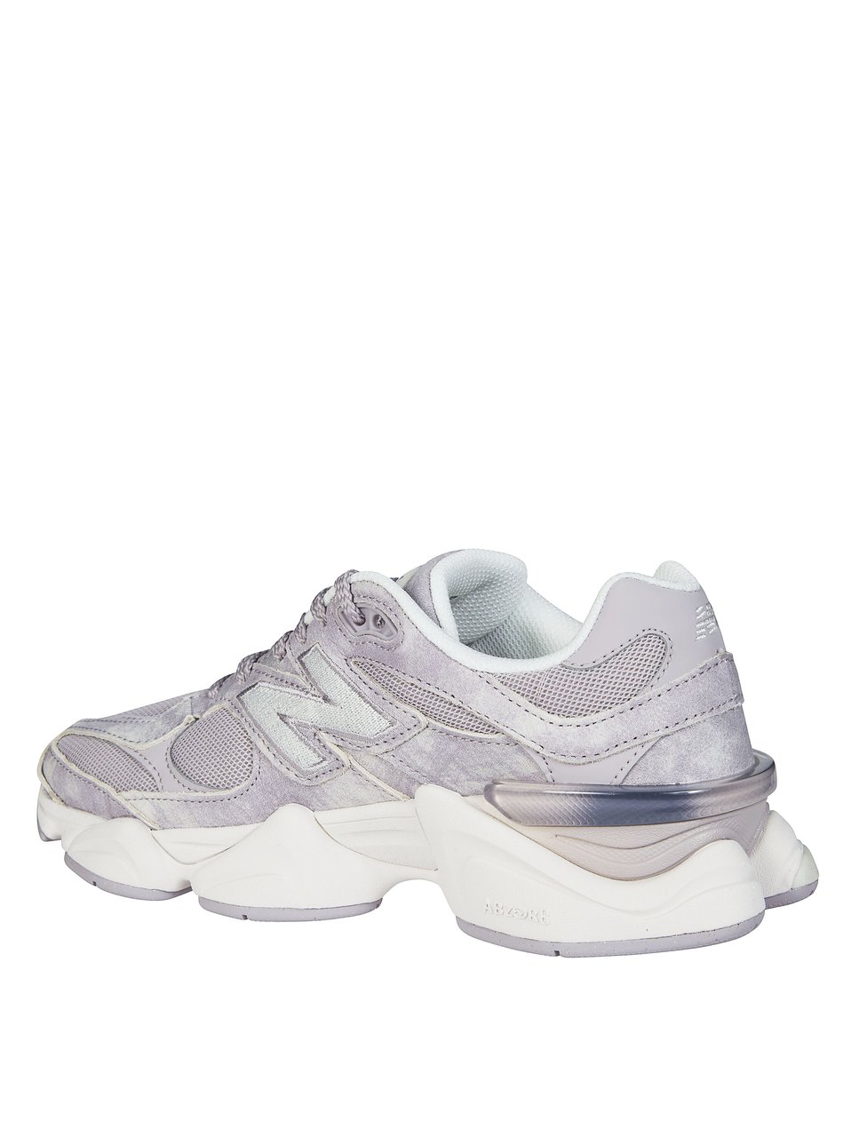 New Balance Grey Textured Sculpted Sole Sneakers Wit