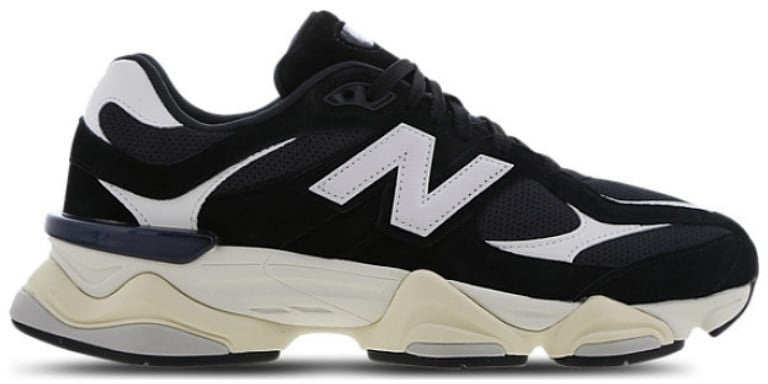 New Balance New Balance 9060 Black White Zwart