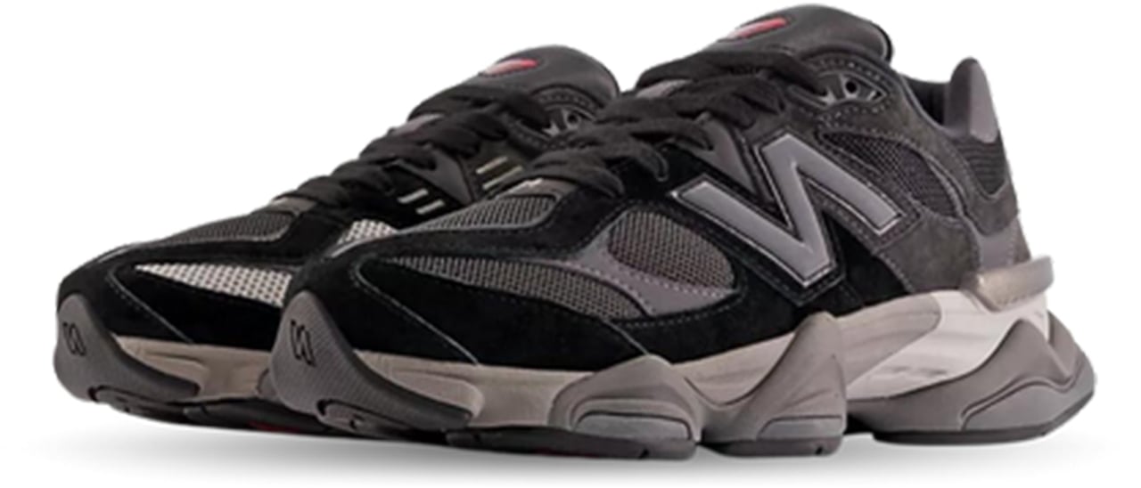 New Balance 9060 Black Castlerock Grey Divers