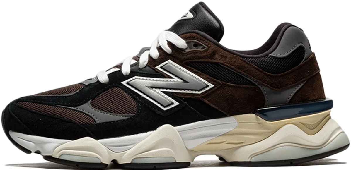 New Balance New Balance 9060 'Brown Black' Zwart