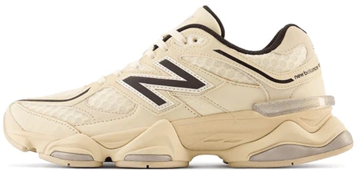 New Balance New Balance 9060 Turtledove Black Silver Metallic Beige