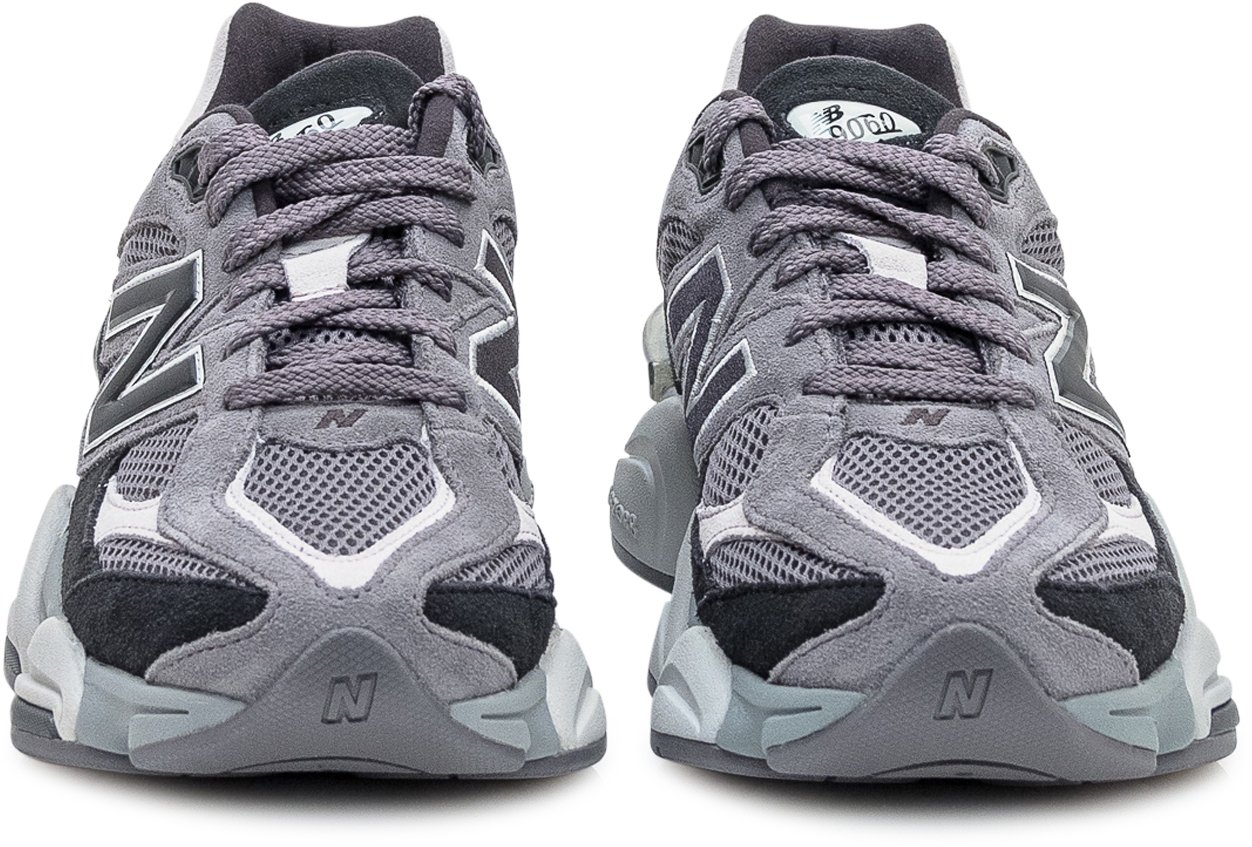 New Balance Sneakers New Balance 9060 Grigie in Mesh e Suede Grijs