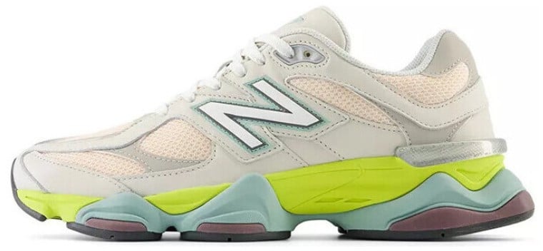New Balance New Balance 9060 Moonbeam Vintage Rose Lime Beige