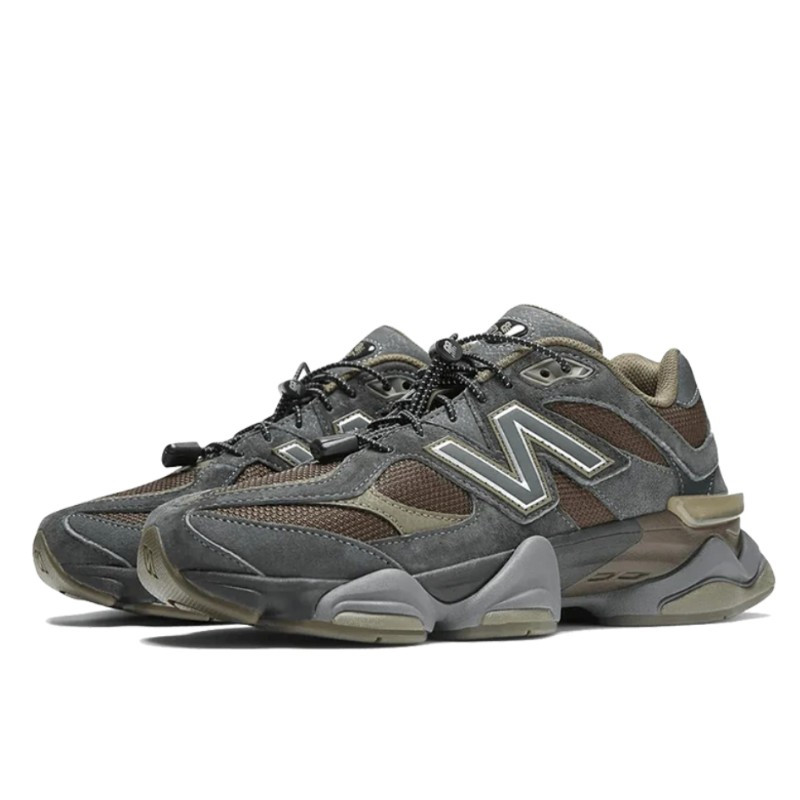 New Balance New Balance 9060 Blacktop Dark Moss Zwart