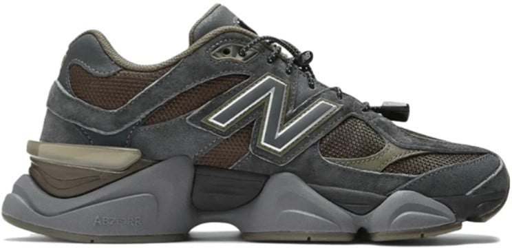 New Balance New Balance 9060 Blacktop Dark Moss Zwart