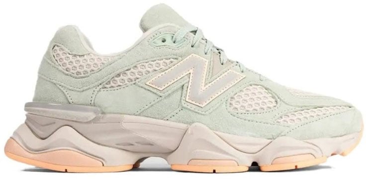 New Balance New Balance 9060 The Whitaker Group Missing Pieces Silver Moss Green Groen