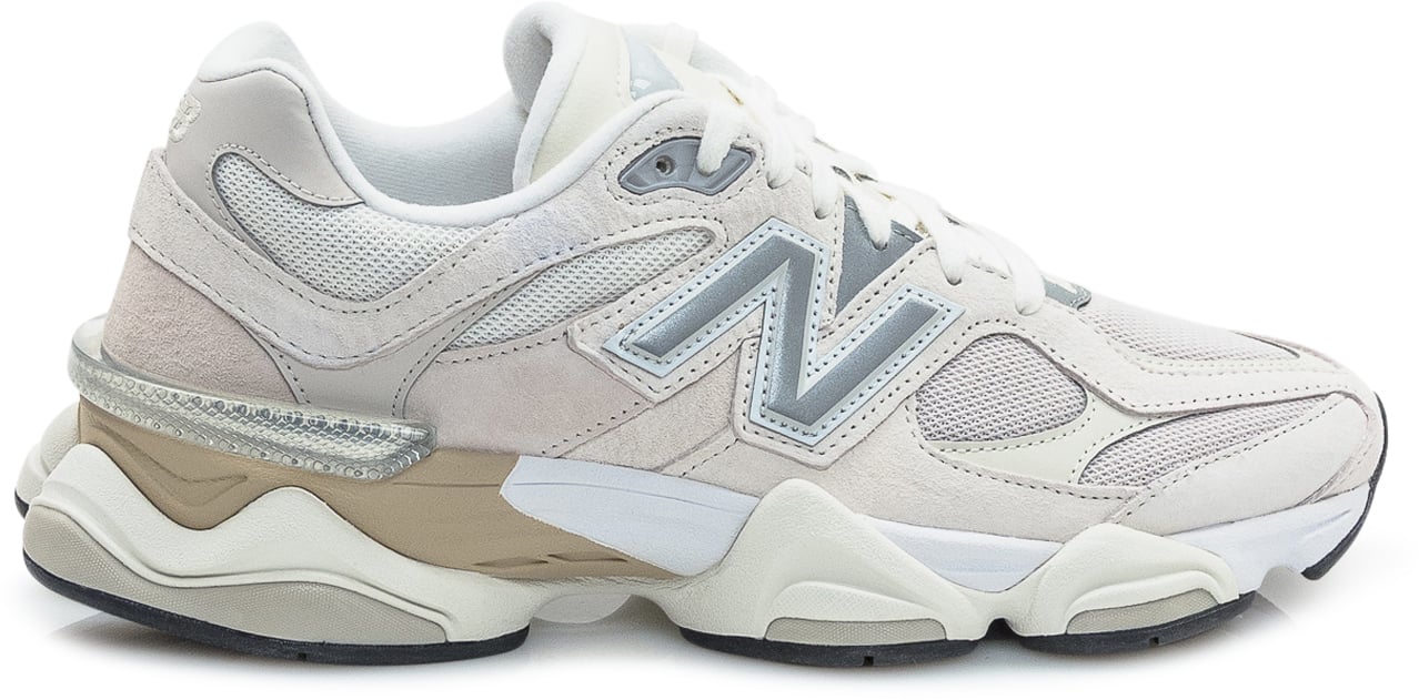 New Balance Sneakers New Balance 9060 Bianche in Mesh e Suede Wit