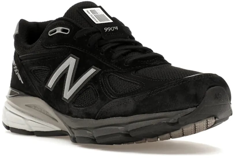 New Balance New Balance 990v4 MiUSA Black Silver Zwart