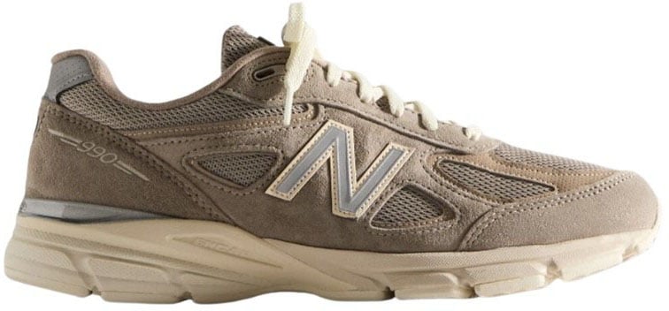 New Balance New Balance 990v4 MiUSA Kith 101 Moonrock Grijs